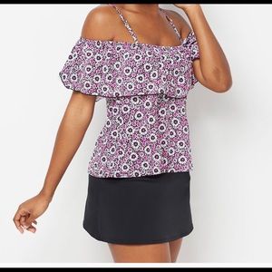 Fit4U plus size tankini